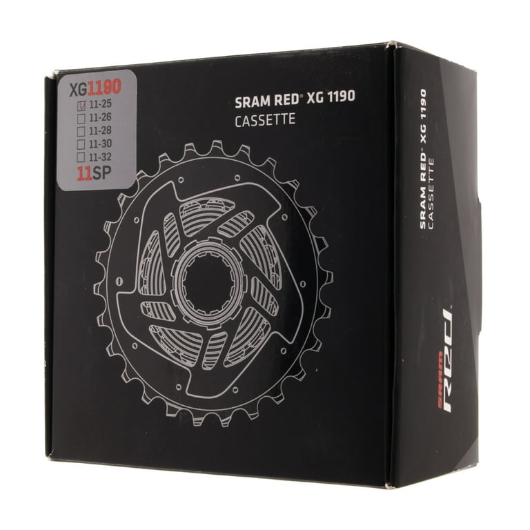 SRAM Red XG-1190 Cassette 11-Speed 11-25 A2 - Walmart.com