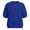 Blue, variant on Womens Oversized Short Sleeve Sweatshirt Crewneck Puff Sleeve Top Casual Cute Spring Summer Top Trendy Fashion Pullover Tops 3XL