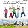 thumbnail image 5 of SUOSDEY No Buckle Stretch Belts for Kids Toddler,Boy Girl Invisible Elastic Belts for Jeans Pants, 5 of 6