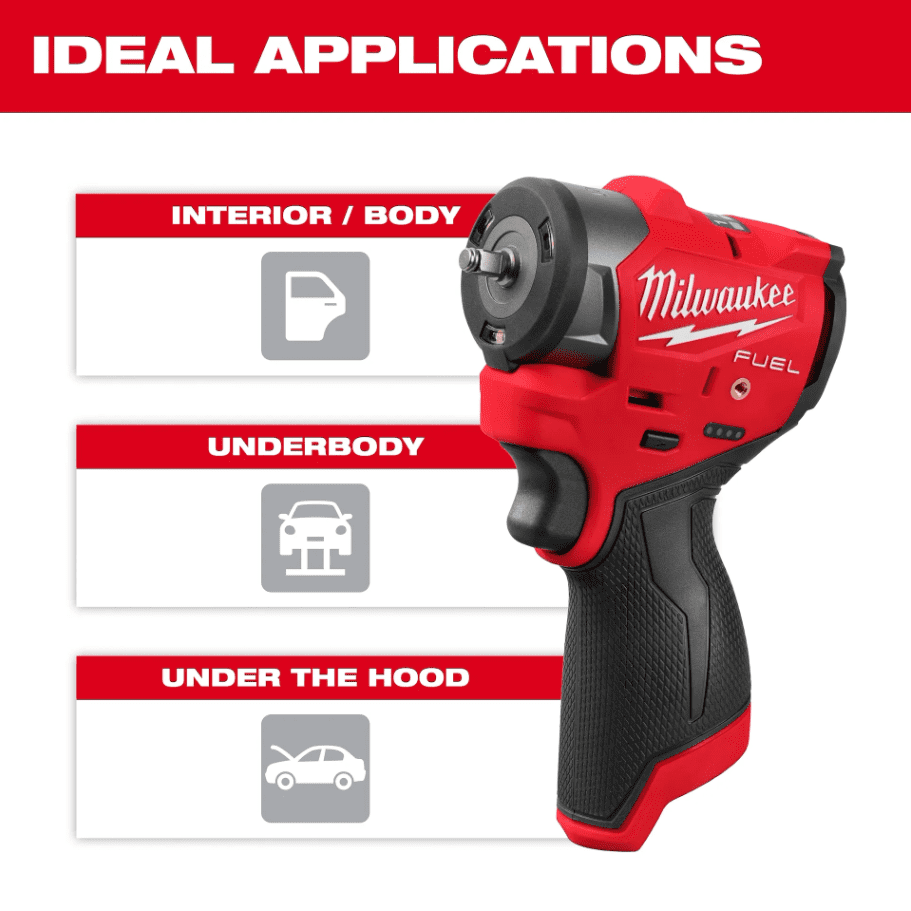 Milwaukee POWERSTATE™ Brushless Subcompact Impact Wrench (3048-20
