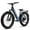Blue, variant on 5TH WHEEL W29B 26" x 4" Fat Tire Electric Bike, 750W Motor Foldable Adult Ebike with 48V 15Ah Removable Battery, Electric Mountain Bicycle with 7 Speed, UL2849