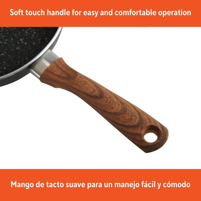 Imusa 9.5-Inch Black Stone Aluminum Nonstick Frying Pan photo 6