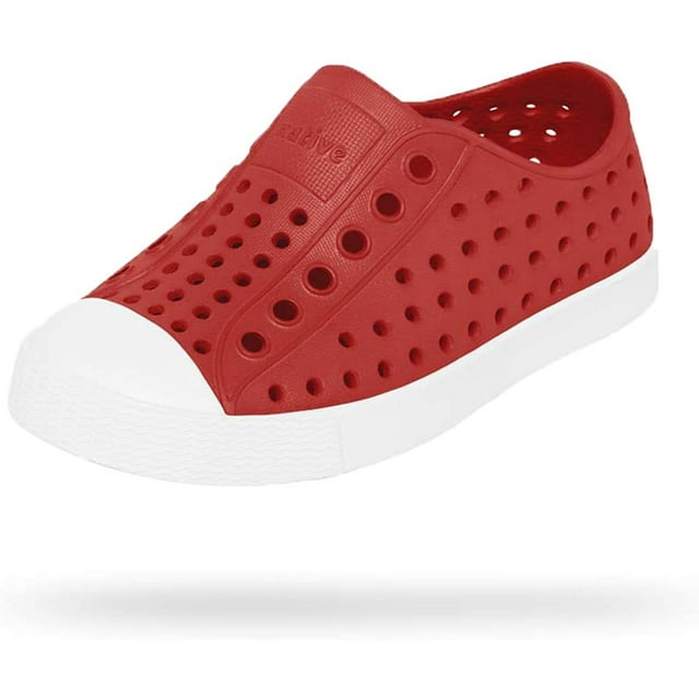 Native Jefferson Kids/Junior Shoes - Torch Red/Shell White - J2