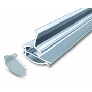 Testrite Visual Products GC72 SnapGraphics 72 in. Snapgraphic Gripper Gc- Clear