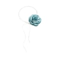 thumbnail image 2 of Collar con cordones de flores Fernando gargantilla floral azul, 2 of 8