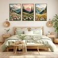thumbnail image 3 of FCCUYE Boho Wall Art Large Neutral Wall Decor Abstract Line Painting for Living Room Bedroom Office 16x24 Inch Set of 3, 3 of 7
