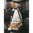 thumbnail image 5 of 24 Pcs Velvet Christmas Tree Bows Door Garland Decor Vintage Wreath Bow (3/8'' Wide, 5 * 7 inch), 5 of 9
