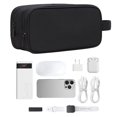 thumbnail image 3 of Double Layers Portable Electronic Accessories Organizer Multifunctional Large Capacity for USB Cable Cord Charger Headset Wire SD Card, 3 of 8