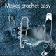 thumbnail image 5 of Hallazgos del broche de 50 piezas Pingas de seguridad Agujas con agujeros Broche de alfileres de metal para bricolaje, 5 of 5