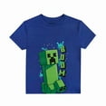 thumbnail image 4 of Minecraft Creepers And Character Heads Crew Neck Short Sleeve 4pk Boy's Tees-Large, 4 of 7
