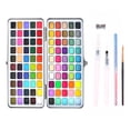 thumbnail image 4 of Water Color Paint Set, Watercolor Paints Pack Perfect Gift Wide Applicability Safe To Use Lightweight  For Children For Art Class, 4 of 8