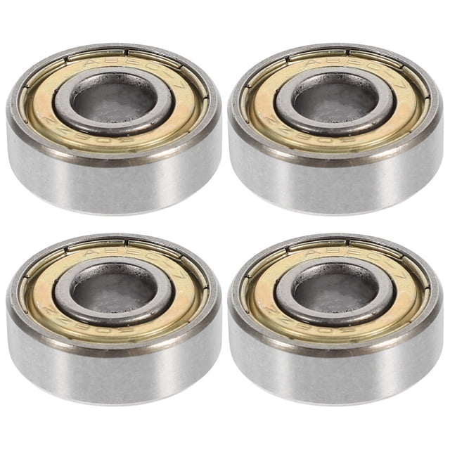 HAMPPLIES Lot de 4 Petits Roulements de Roue avant en Acier pour Fauteuil Roulant 2.00X2.00X1.00CM