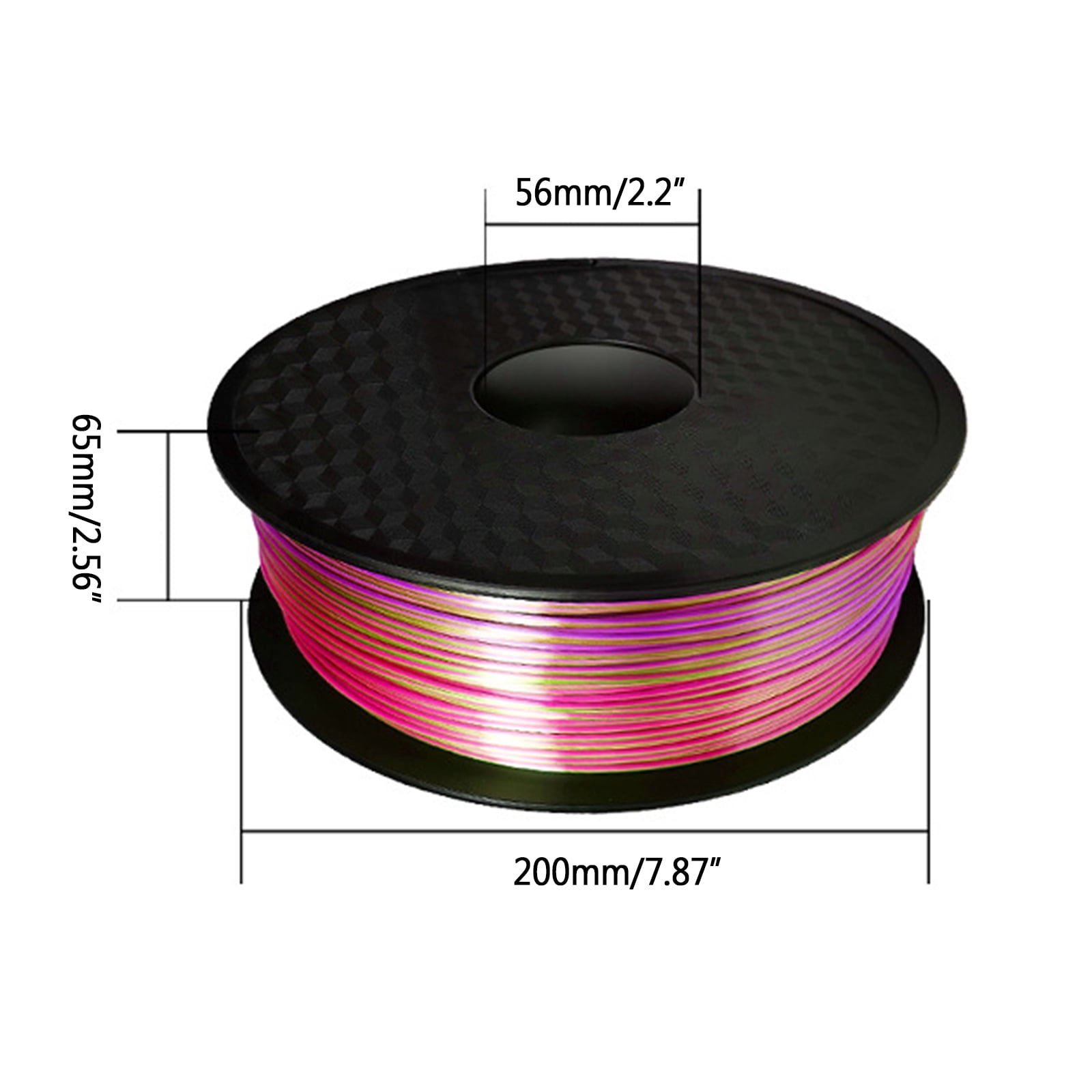 PLA Filament for 3D Printers 1.75mm 1.5KG Pla Silk Two-color Printing