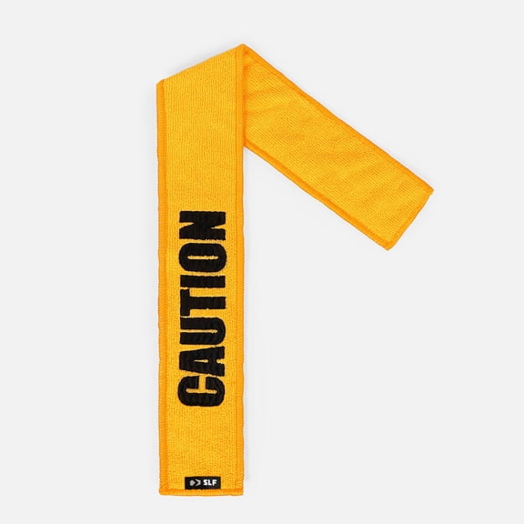 Caution Thin Football Towel