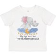 thumbnail image 3 of Inktastic My Gigi Loves me to the Moon and Back Elephant Family Boys or Girls Toddler T-Shirt, 3 of 5