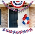 thumbnail image 4 of Weloille Party Banner Decoration Set, 1 Piece Pull Flag 1 Piece Ribbon 1 Piece Glue Needle, Reusable Bright Color Party Decor Kit, for Birthday Wedding Shower Graduation Holiday Party, 4 of 5
