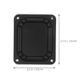 thumbnail image 2 of VERDANVERSE 2PCS Bass Performance Rectangular Iron Speaker Diaphragm for Passive Subwoofer Replacement, 2 of 8