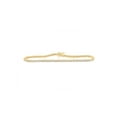 thumbnail image 1 of Macey Worldwide Jewelry Yellow-tone Silver Diamond Fashion Bracelet 1/2 Ctw, 1 of 2