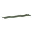 thumbnail image 2 of Novelty Countryside Durable Plastic Flower Box Saucer Tray, Sage, 34.5in, 2 of 3