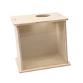 thumbnail image 2 of Caja de baño de arena para hámster, caja de excavación de hámster, jaula de acrílico transparente Visible, baño para Chinchillas, hámsteres enanos, 20cmx16cmx18cm Sunnimix Jaula de madera para hámster, 2 of 8