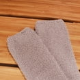 thumbnail image 2 of BambooMN Women's Fuzzy Knee High Socks - Grey - Size(4-10) - 1 Pair, 2 of 6