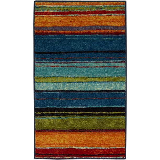 Mohawk Home Rainbow Stripe Accent Rug, 1' 8" x 2' 10"