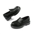 thumbnail image 4 of DREAM PAIRS Girls Chunky Platform Penny Loafers Slip-On School Uniform Dress Shoes, 4 of 6