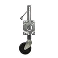 thumbnail image 2 of Husky Towing Trailer Tongue Jack 30655 Manual A-Frame Round Side Wind; Swivel Style; 1000 Pound Capacity; 10 Inch Travel; 25 Inch Total Lift, 2 of 4