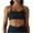 Black, variant on XuJwPNcy Sports Bra for Women Backless Non Padded Square Neck Cropped Tops Workout Yoga Crop Bralettes