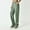Green, variant on Women's Multi-Pocket Cargo Pants Loose Fit Solid Color for Summer Fall Wear​​