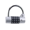 thumbnail image 1 of Multifunctional Combination 4 Digit Security Padlock Gym Locker Drawer Luggage Cabinet Toolbox Door Lock Door Padlock, 1 of 5