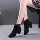 thumbnail image 4 of XIHAHA Otoño Invierno alta ayuda zapatos de baile para mujer señoras Salsa Tango salón fiesta chica sandalias mujer Jazz zapatillas zapatos de boda, 4 of 5