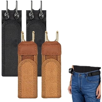 6877 Three Row Grommets Fashion Jean Belt, Brown | M Three Row Grommets Fashion Jean Belt - Walmart.com main image 4
