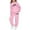 T-100Pink31, variant on MEZZALL Kids Girls Outfits Tracksuits Sweatsuit Long Sleeve Hoodie Sweatshirt Pants With Letter Print Casual Outdoor Activities Stylish Clothing Sets