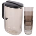 thumbnail image 2 of 1 Ensemble de Vaisselle de Table Transparente Pichet d'Eau Froide Accessoire Maison, 2 of 9