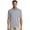 Light Steel, variant on Men's Cotton-Blend EcoSmartÂ® Jersey Polo - 054X