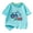 Sky Blue, variant on Lovzfmll Little Boy's T-Shirts, Excavator Print Short Sleeve Tee, Casual Loose Fit Pullover Graphic Tees for 11-12 Years