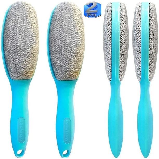 Brosse à vêtements ,brosse velours pour poils d'animaux ,2 brosses