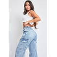 thumbnail image 5 of YMI Jeans Women's Straight Cargo Jeans, 5 of 14
