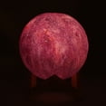 thumbnail image 4 of Luz de luna de impresión 3D recargable por USB de 12 cm de diámetro y 3 colores regulables, 4 of 8