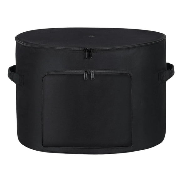 Luzkey Garden Hose Holder Bag Cable Organizer with Drainage Hole Bucket Wire Organizing Pouch Protection Bag for Rvs Warehouse Patio