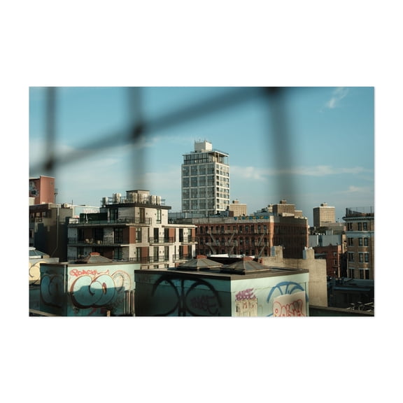 Williamsburg from the Bridge - Brooklyn New York Photography Unframed Wall Art Print 5 x 7 inches