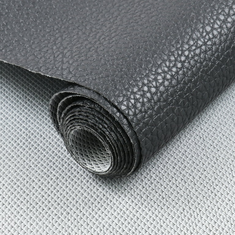 Marine Vinyl Lychee Faux Leather Waterproof Leather Fabric for Upholstery  Decoration Sewing