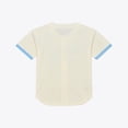 thumbnail image 2 of Men's Mitchell & Ness  Cream North Carolina Tar Heels Mesh Button-Up Batting Practice Baseball Jersey, 2 of 5