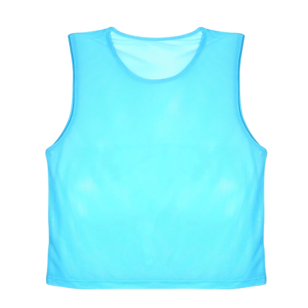 OTVIAP 12 Pack Mesh Scrimmage Training Vests Football Vest Breathable