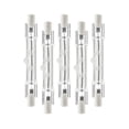 thumbnail image 1 of 5 Pack R7s 118mm 300w 230v,r7s Halogen Linear Light Bulb, Dimmable Halogen Lamp, 1 of 5