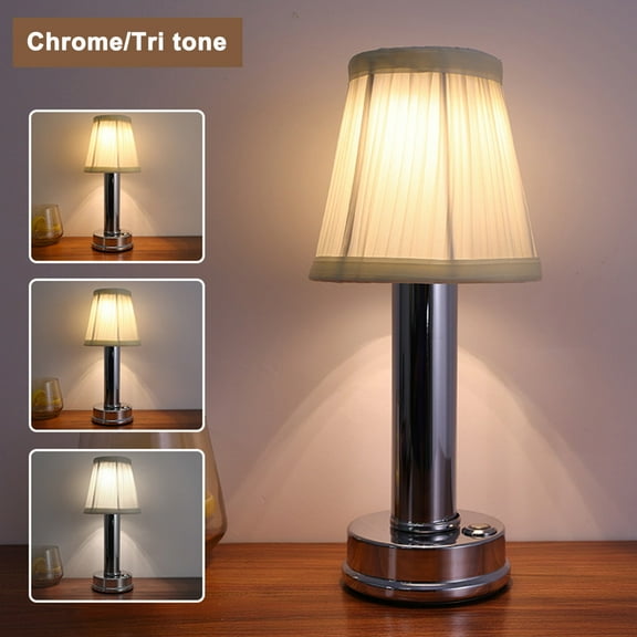 xgfhyjeh Small Table Lamps for Living room Contemporary Bedside Side End Led Table Lamp Modern Natural Rechargeable Nightstand Light Home Office Room Decor Decoration,Metal