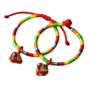 Angle View: Little Zongzi Dragon Boat Festival Colorful Rope Bracelet Female Hand Woven Hand Rope Baby Anklet Children Baby Jewelry Male