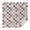 Pioneer Flower Floral-3, variant on Pioneer Flower Floral Print Pattern Square Tablecloth, Waterproof Wipeable Spillproof Washable Table Cover for Home Kitchen Party Decor, 42"x42"