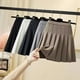 thumbnail image 5 of Falda plisada de cintura alta Rimocy para mujer 2023, estilo preppy, con cremallera, corte A, minifaldas para mujer, faldas cortas de verano de color liso para mujer, 5 of 6